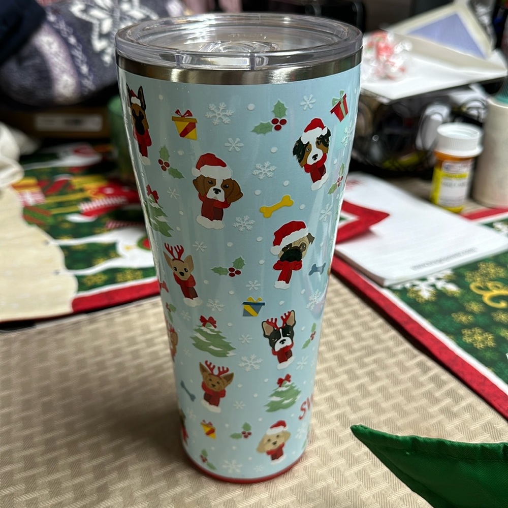 CHRISTMAS SWIG 32OZ CUP